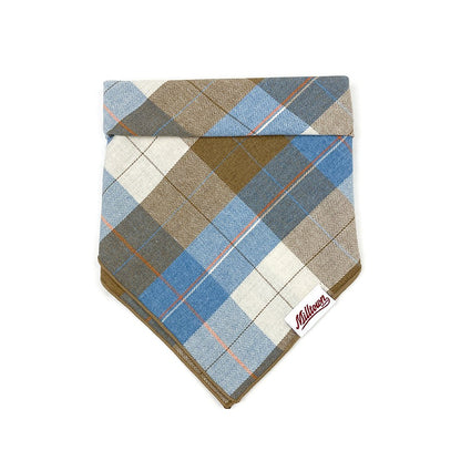 Square Dog Bandana - Hiking by the Lake Plaid