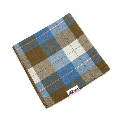 Square Dog Bandana - Hiking by the Lake Plaid