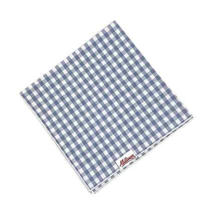 Square Dog Bandana - Picknic Blue Gingham