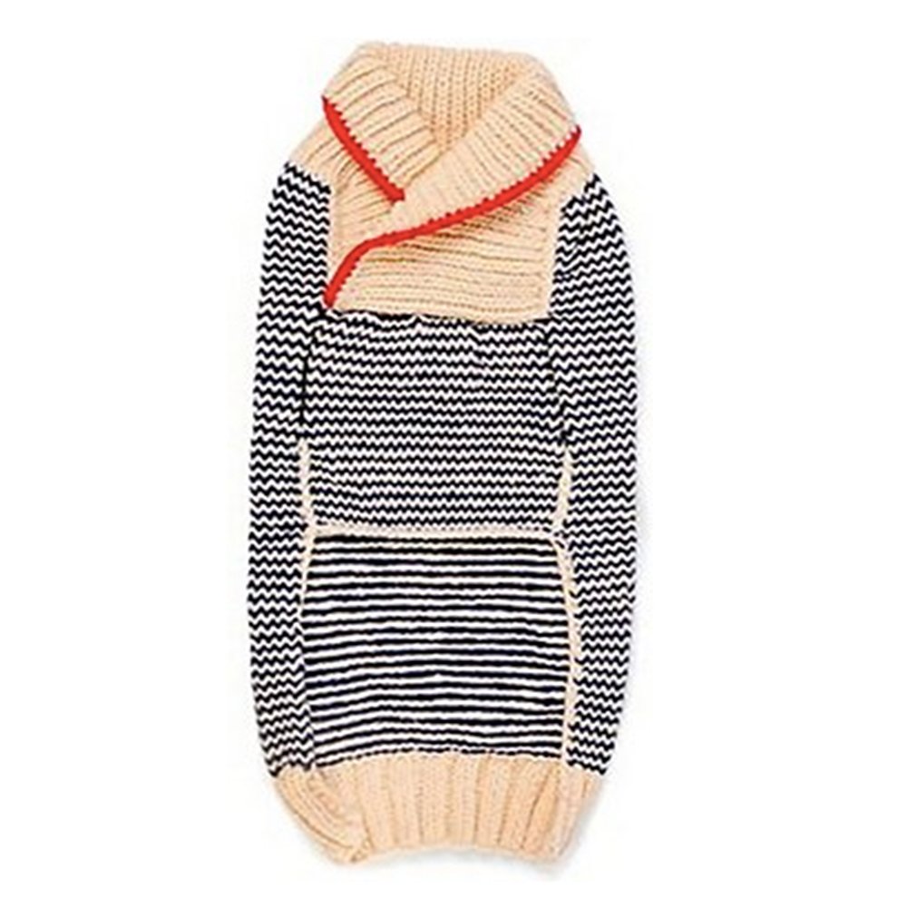 Chilly Dog Sweater - Spencer Stripe Shawl Sweater