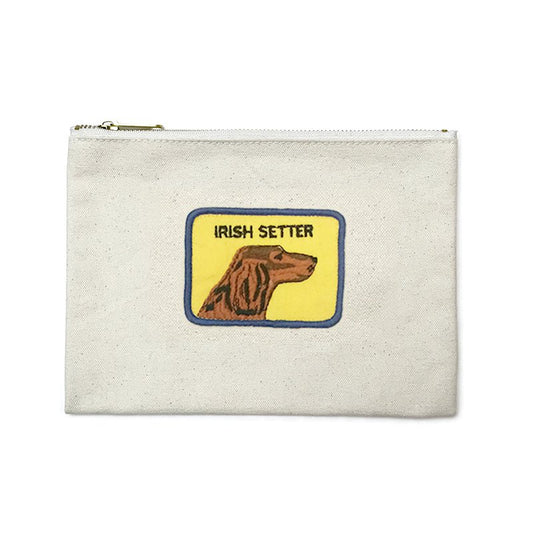 Vintage Dog Breed Pouch - Irish Setter