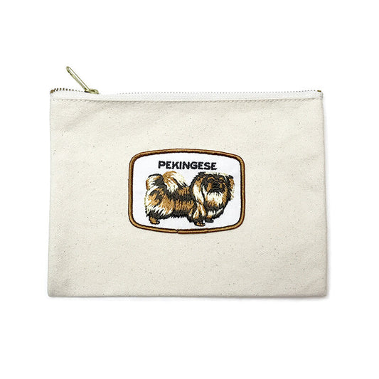Vintage Dog Breed Pouch - Pekingese