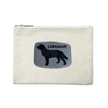 Vintage Dog Breed Pouch - Black Lab